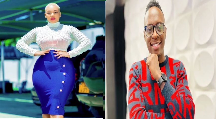 Oga Obinna and Tanzanian socialite Fridah Kajala